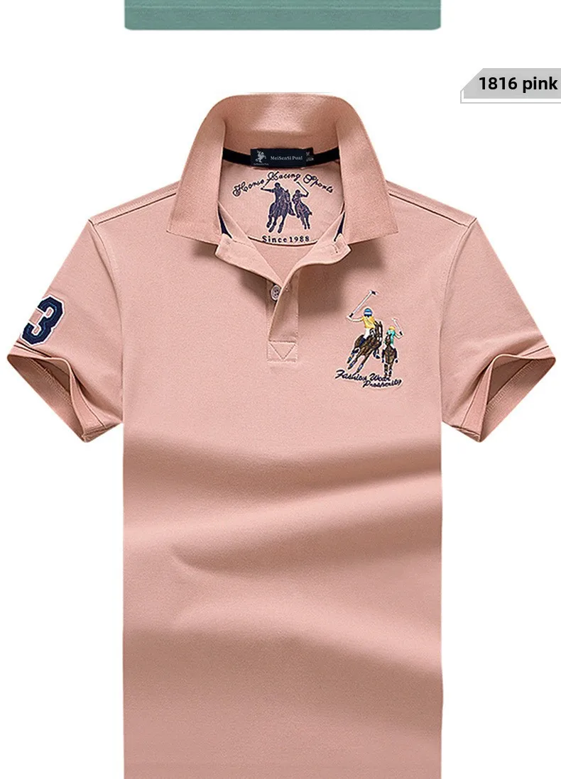 Herren Poloshirt POLO Shirt T-Shirt Kurzarm Hemd Polohemd Fashion Top