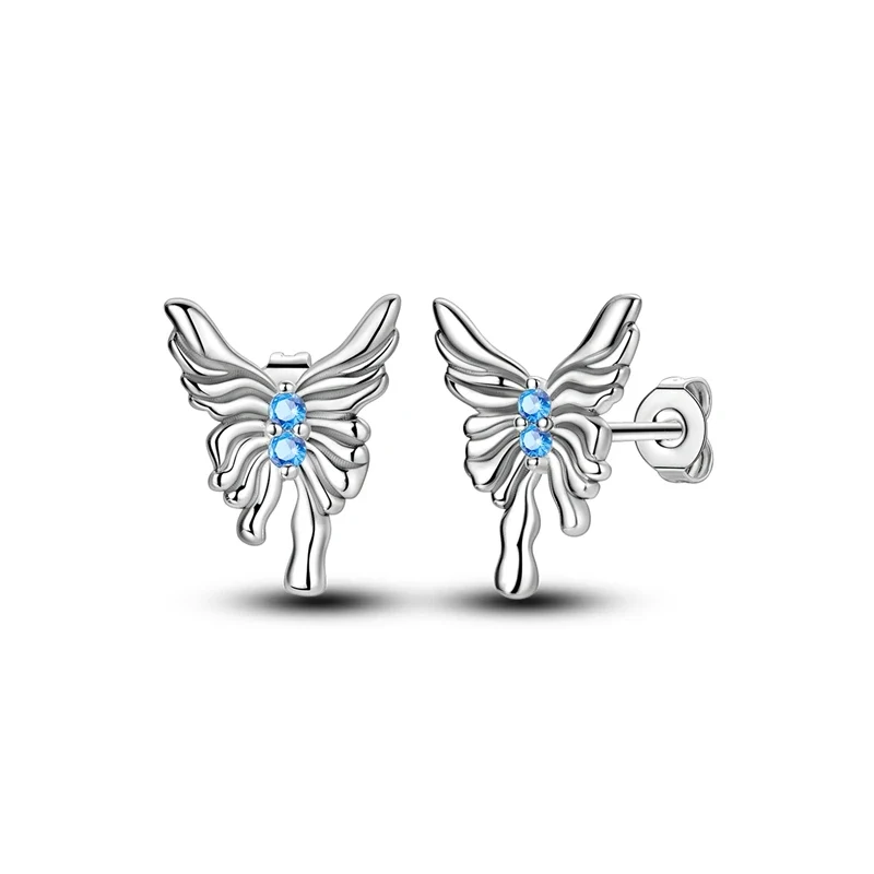 Creolen 925 Silber Ohrringe Zirkonia | Hypoallergen | Luxus Ohrstecker Geschenk