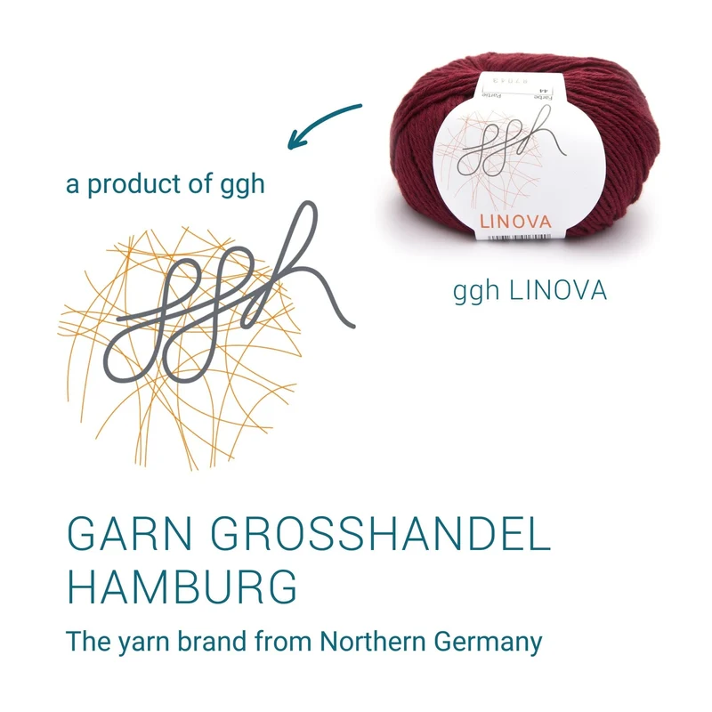 ggh Linova | 100% Baumwolle | 100m/50g | 044 - Ziegelrot