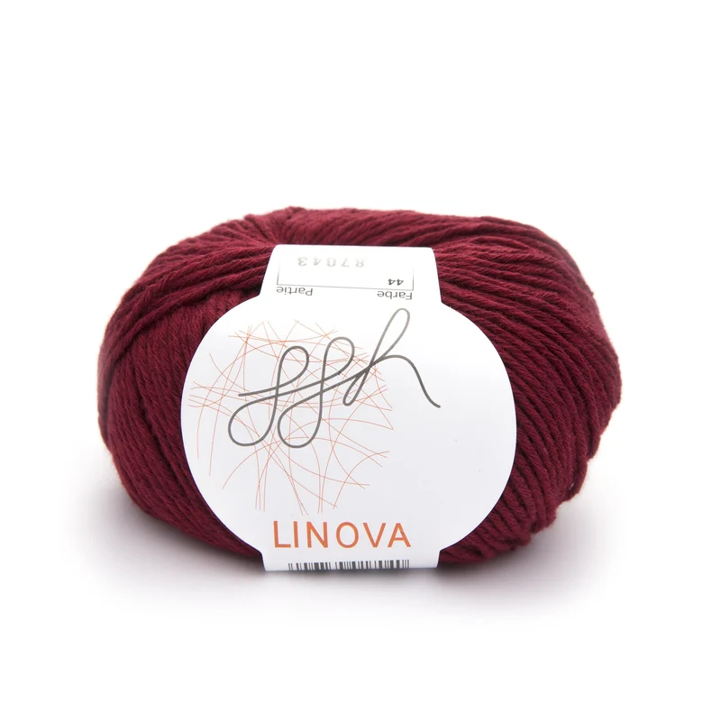 ggh Linova | 100% Baumwolle | 100m/50g | 044 - Ziegelrot