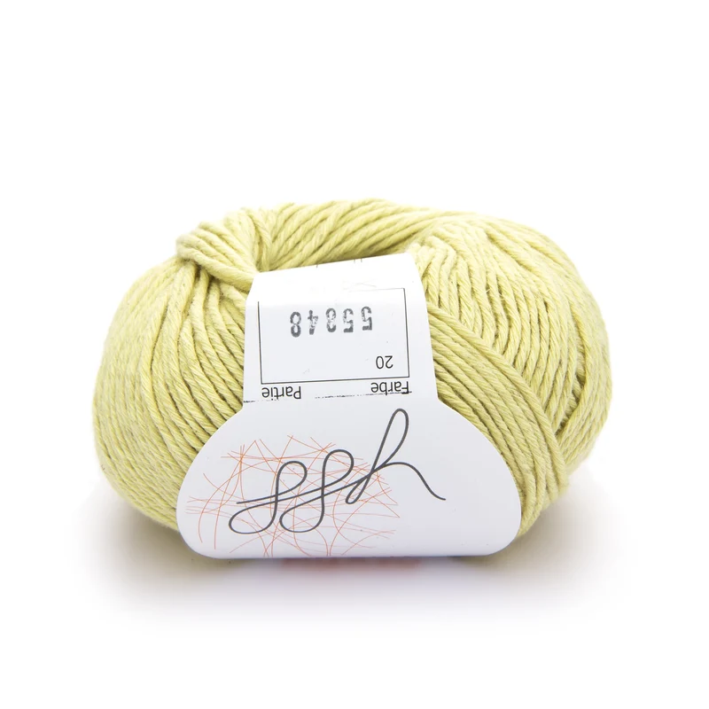 ggh Linova | 100% Baumwolle | 100m/50g | 020 - Cremegelb