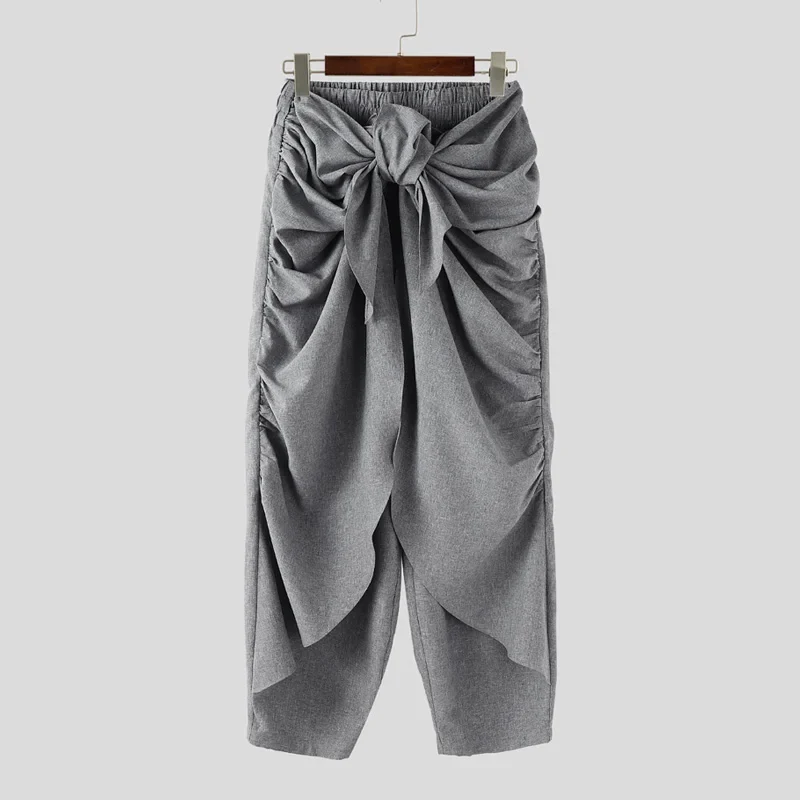 Pantaloni Uomo Fitness Pants Turca Etnici Kilt Sarouel Harem Aladin Leggings