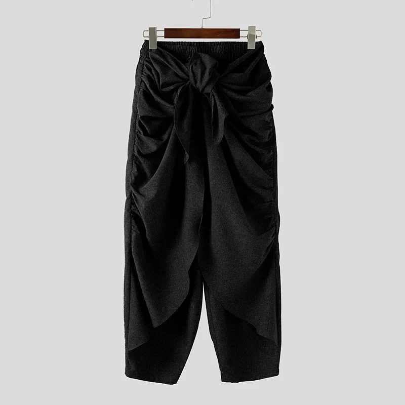 Pantaloni Uomo Fitness Pants Turca Etnici Kilt Sarouel Harem Aladin Leggings