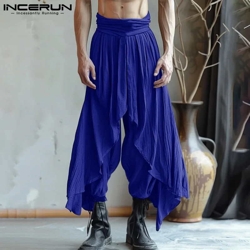 Männer Haremshosen Pumphosen Pluderhosen Hosenrock Hose Herrenrock Kilt Jogger