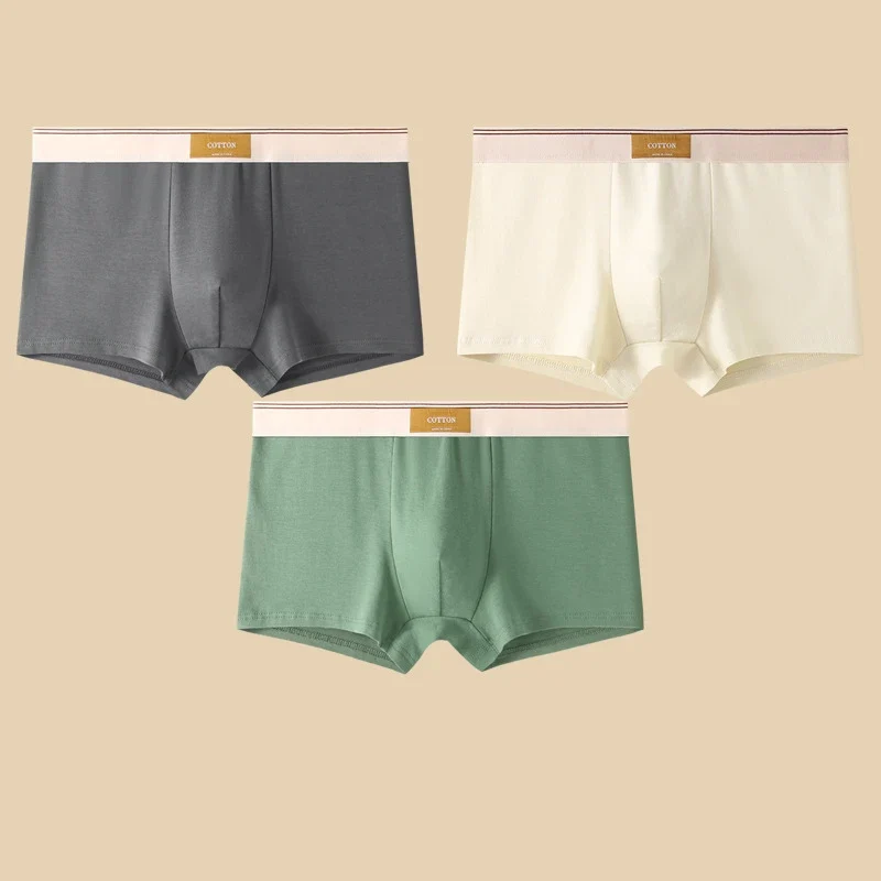 3er Pack Herren Boxershorts Unterhosen Basic Unterwäsche Boxer Shorts