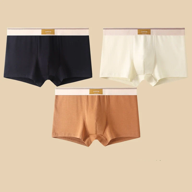 3er Pack Herren Boxershorts Unterhosen Basic Unterwäsche Boxer Shorts