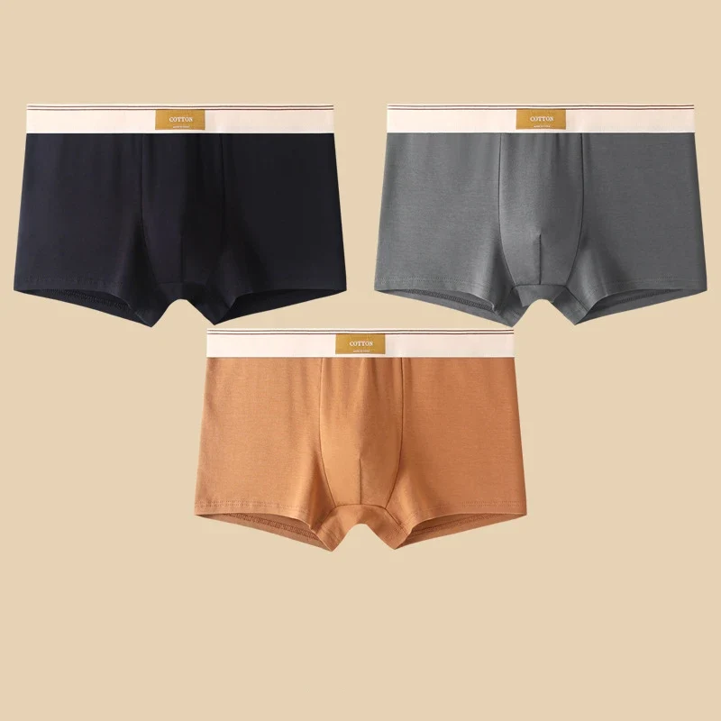 3er Pack Herren Boxershorts Unterhosen Basic Unterwäsche Boxer Shorts