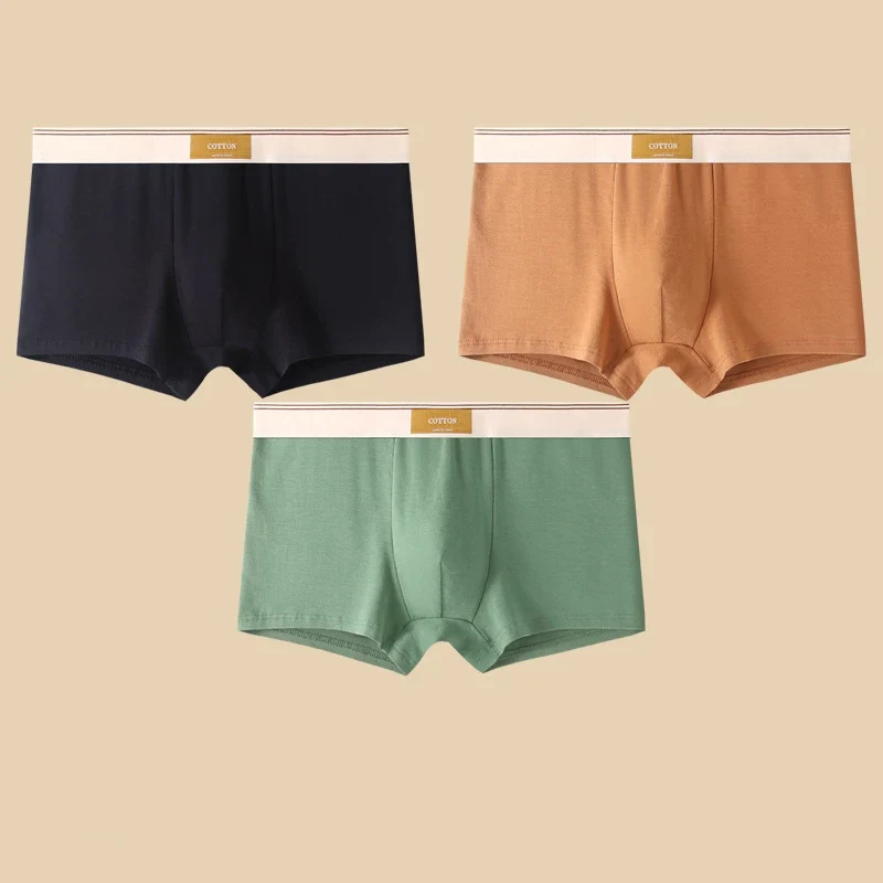 3er Pack Herren Boxershorts Unterhosen Basic Unterwäsche Boxer Shorts