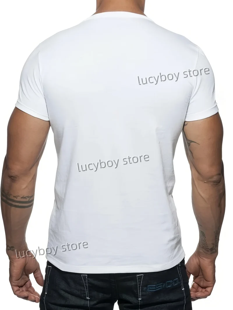 T-Shirt Uomo Manica Corta Corsa Maglietta Camicia Maglia Moto