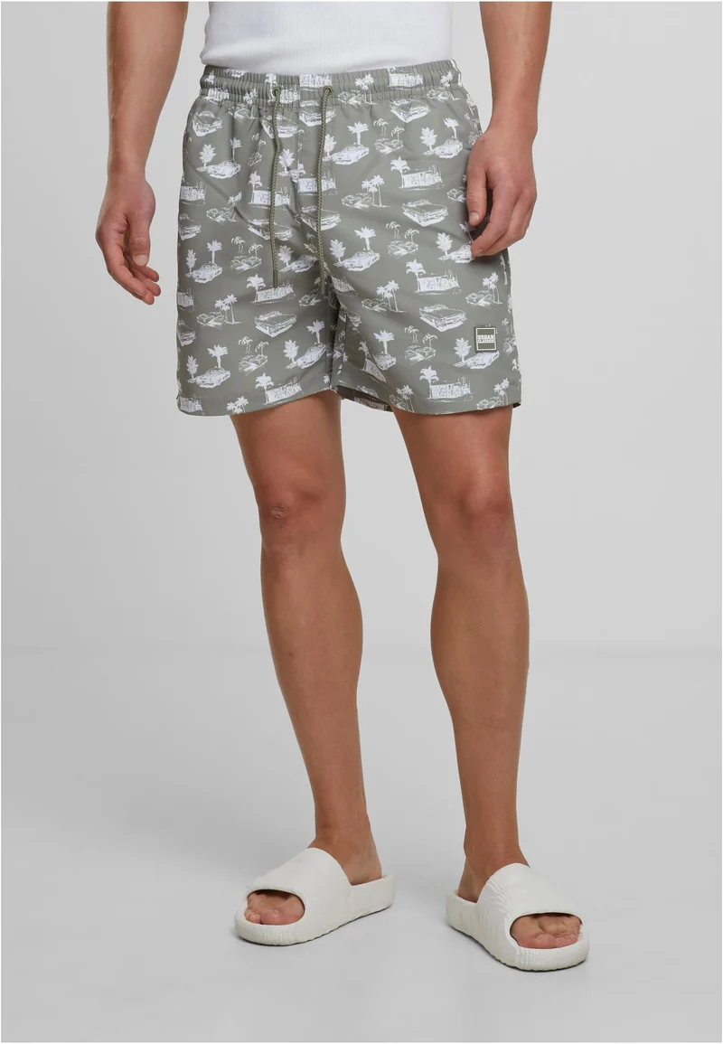 UC Pattern Swim Shorts