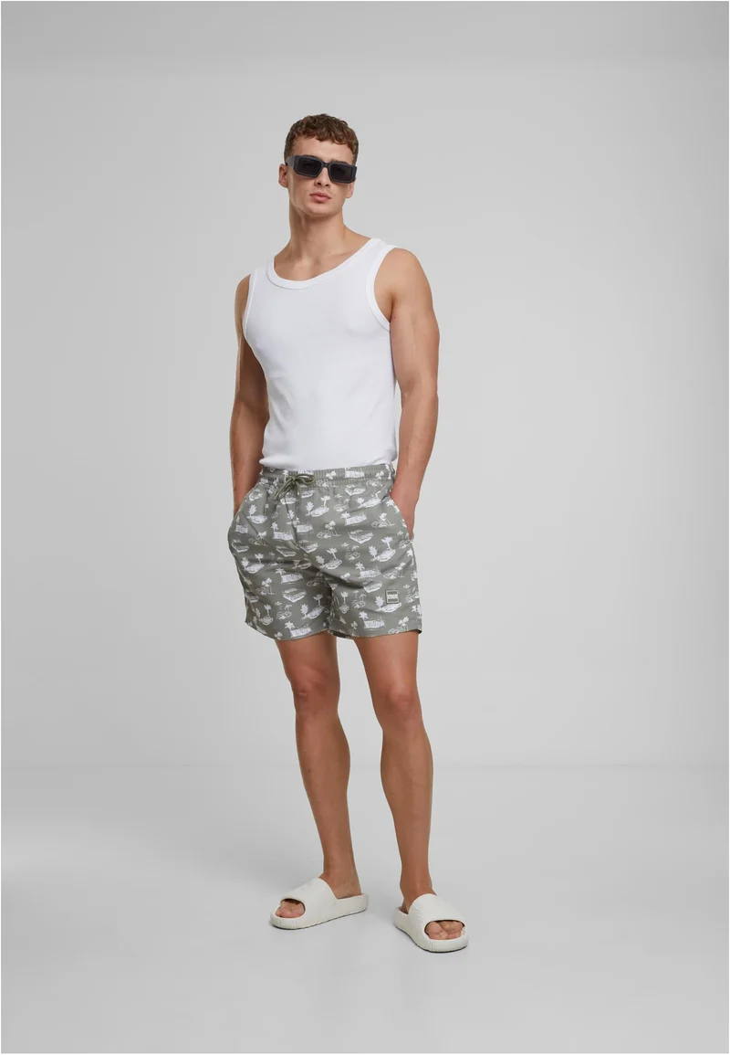UC Pattern Swim Shorts