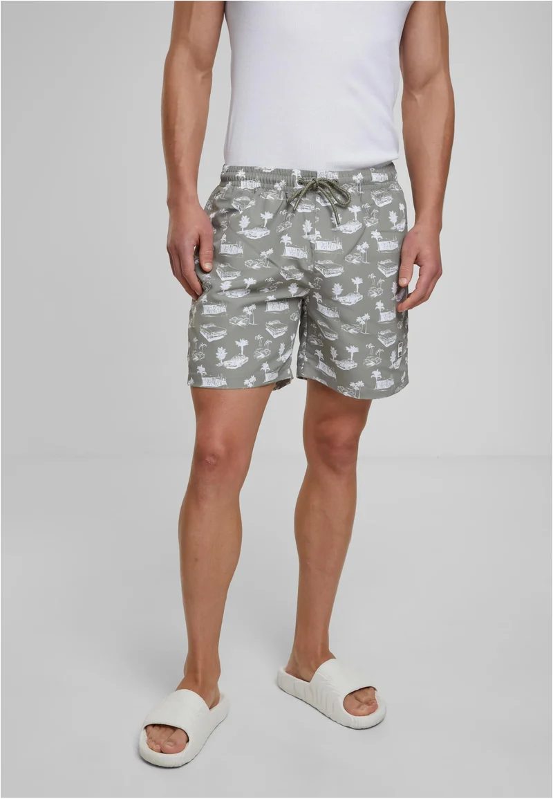 UC Pattern Swim Shorts