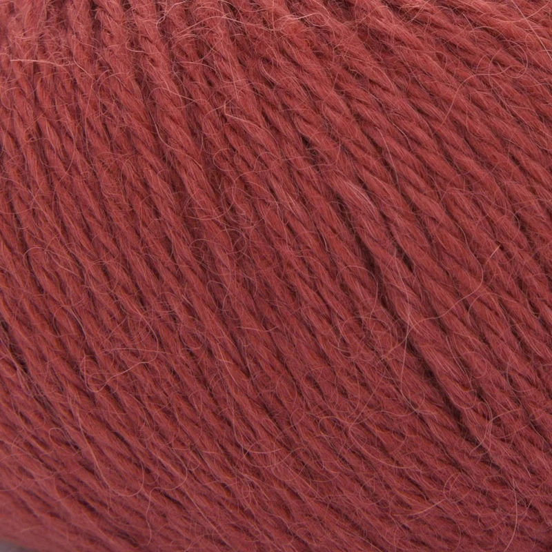 ggh Baby Alpaka Farbe | 100% Baby Alpaka Wolle | 100m/50g | 012 - Gebranntes Rostrot