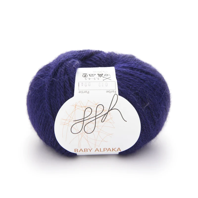 ggh Baby Alpaka Farbe | 100% Baby Alpaka Wolle | 100m/50g | 018 - Marine