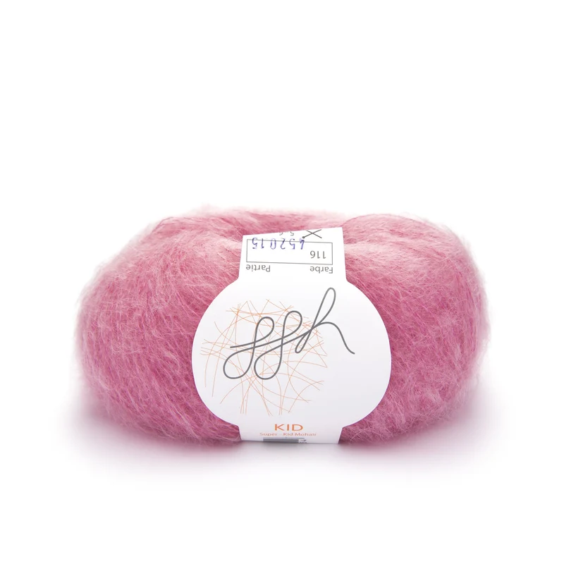 ggh Kid | Mohairwolle | 250m/25g | 116 - Korallrosé