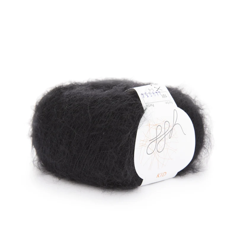 ggh Kid | Mohairwolle | 250m/25g | 101 - Schwarz