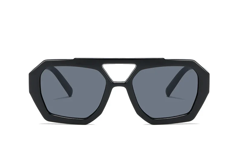 Damen Sonnenbrille Designer Luxus Brille Quadratische Übergröße Gläser Vintage