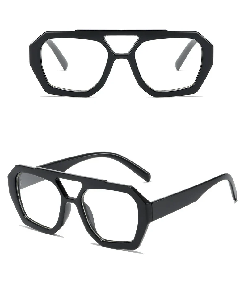 Damen Sonnenbrille Designer Luxus Brille Quadratische Übergröße Gläser Vintage