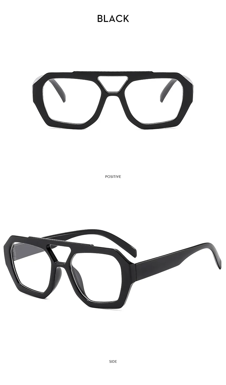 Occhiali da sole ovali oversize per donna e uomo Fotocromatici Polarizzati UV400