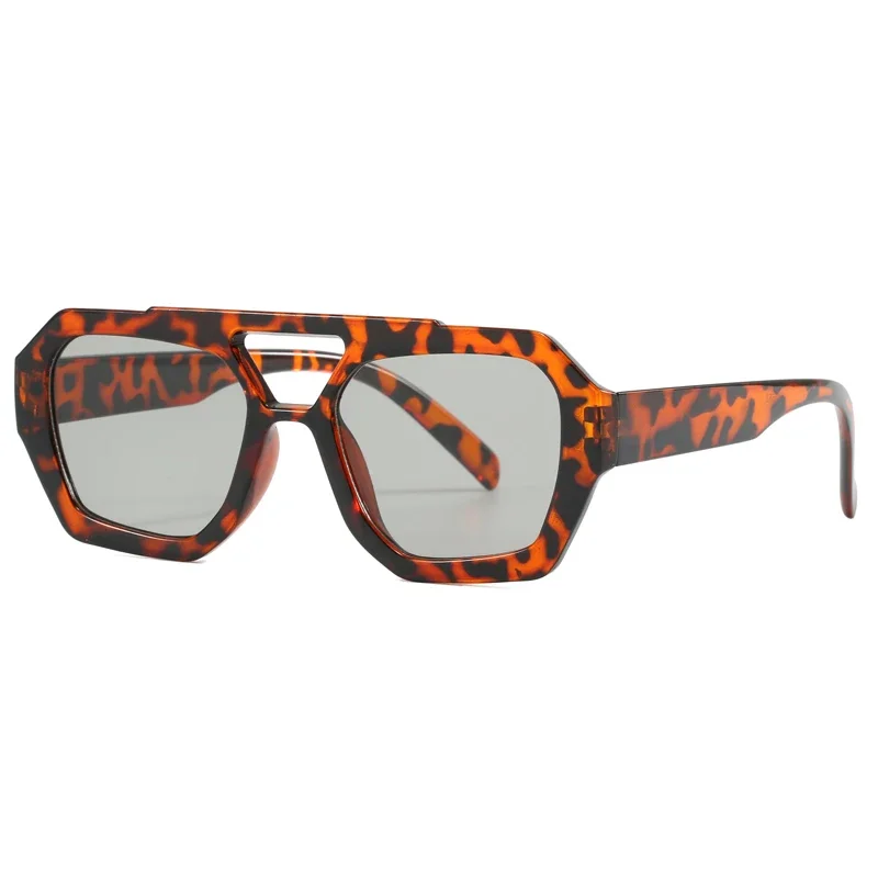 Occhiali da sole ovali oversize per donna e uomo Fotocromatici Polarizzati UV400