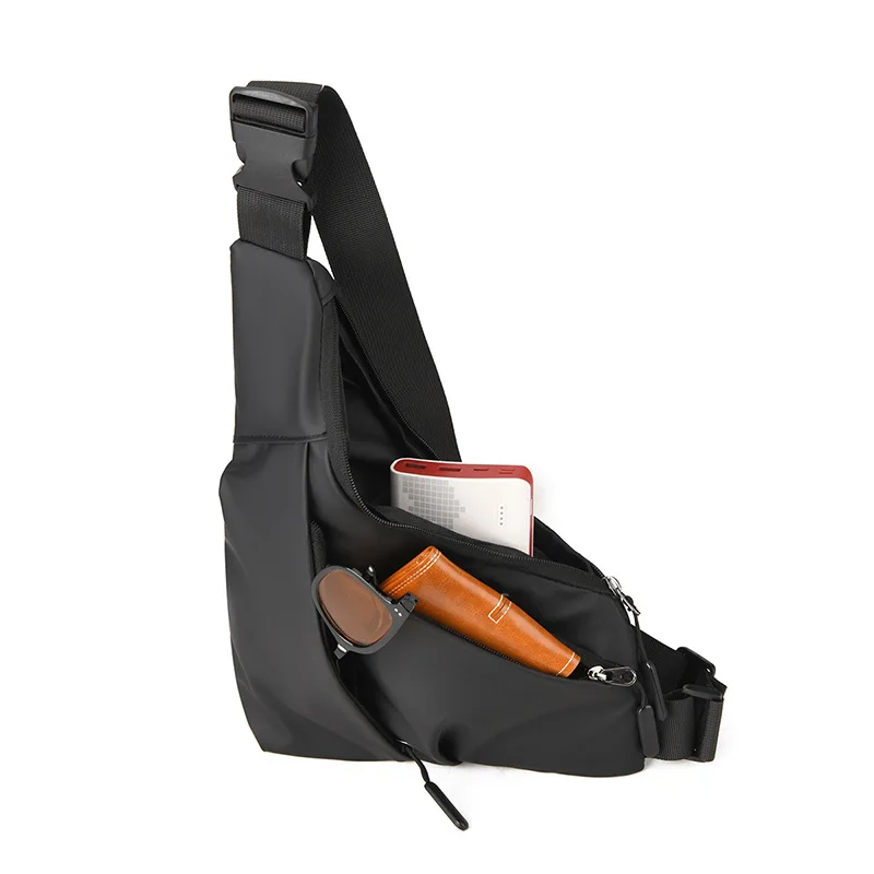 Borsa da petto Zaino Monospalla Marsupio Per Uomo Borsello Moto Fondina