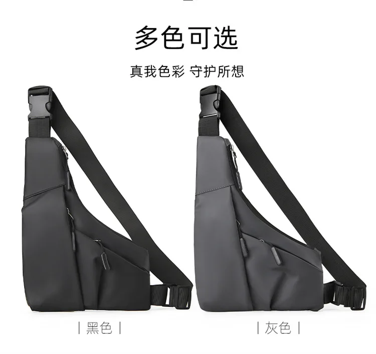 Borsa da petto Zaino Monospalla Marsupio Per Uomo Borsello Moto Fondina