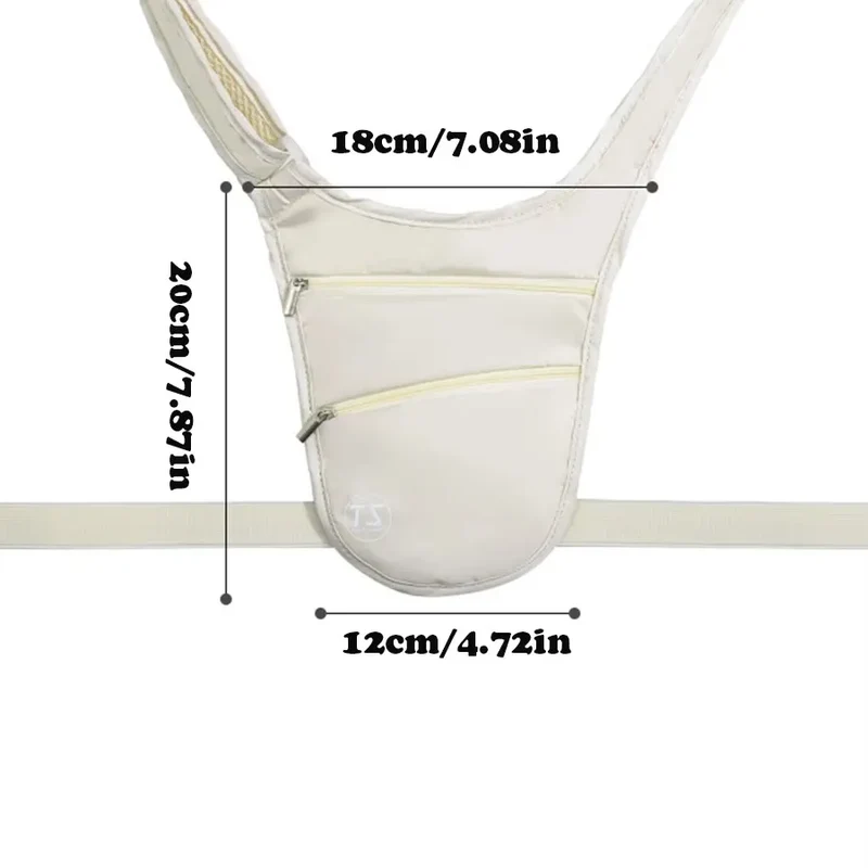 Reise Versteckte Taille Tasche Sport Telefon Männer Anti-diebstahl Gürtel Tasche Ultra-Dünne Wasserdichte Fanny Pack Neue Frauen laufen Licht Taille Tasche