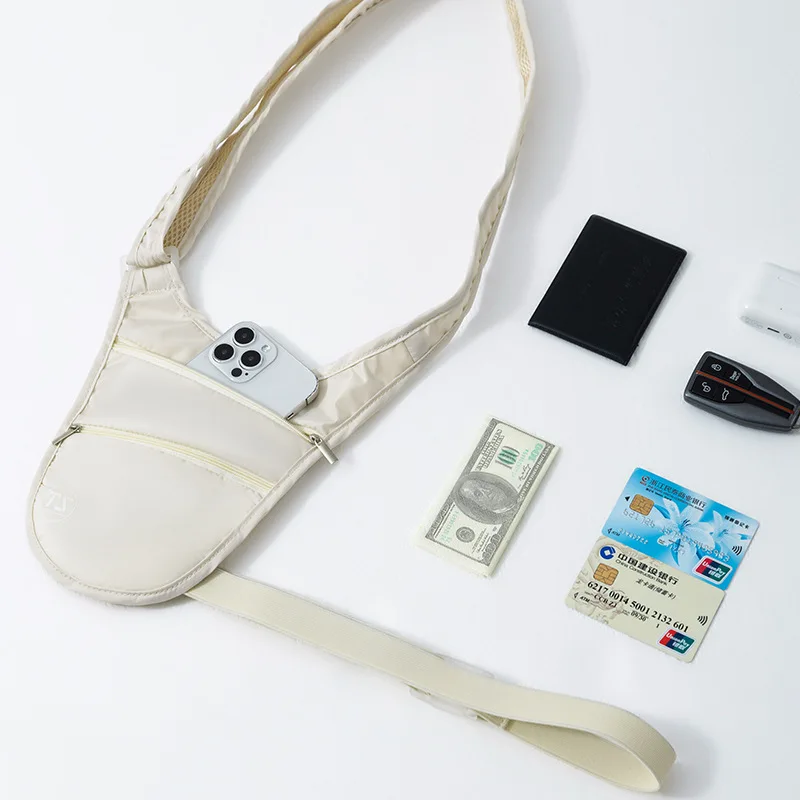 Reise Versteckte Taille Tasche Sport Telefon Männer Anti-diebstahl Gürtel Tasche Ultra-Dünne Wasserdichte Fanny Pack Neue Frauen laufen Licht Taille Tasche