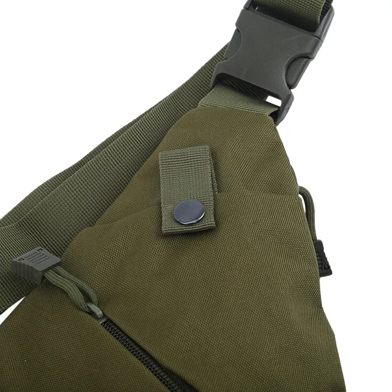 Borsa da petto Zaino Monospalla Marsupio Per Uomo Borsello Moto Fondina
