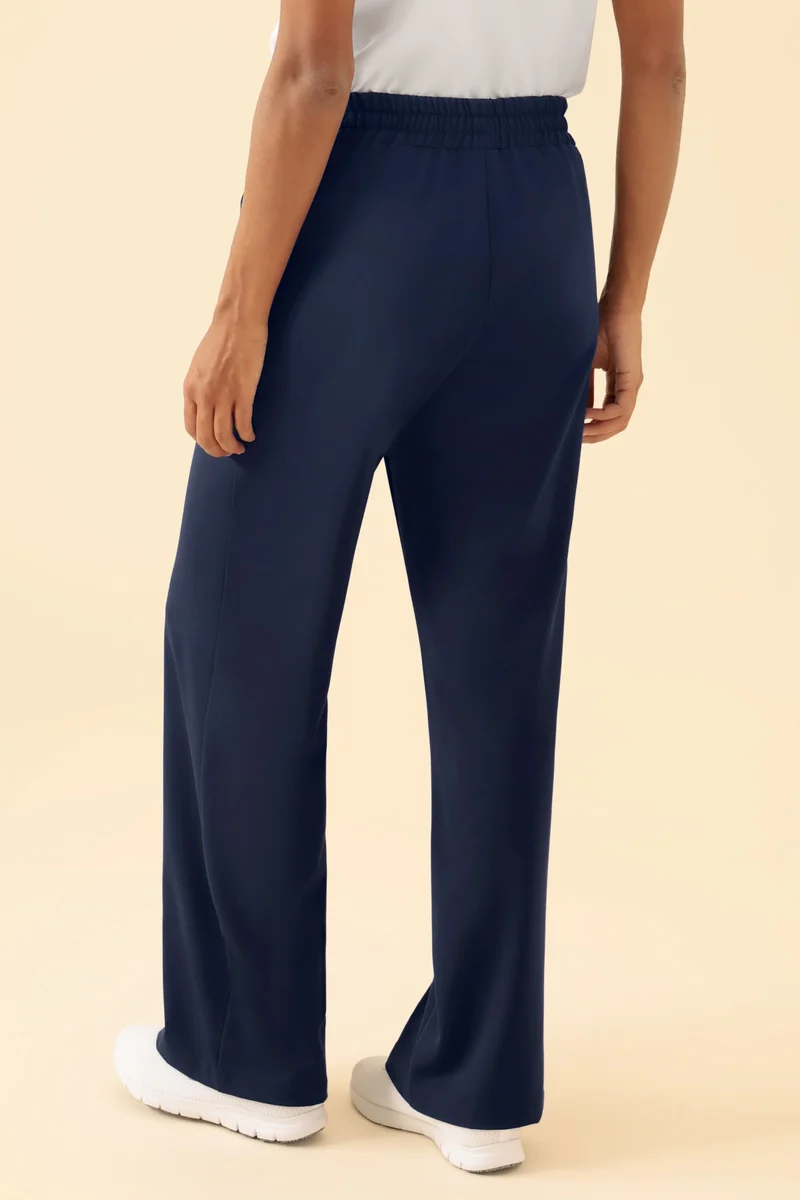 KAERE Hose Damen - weites Bein navy