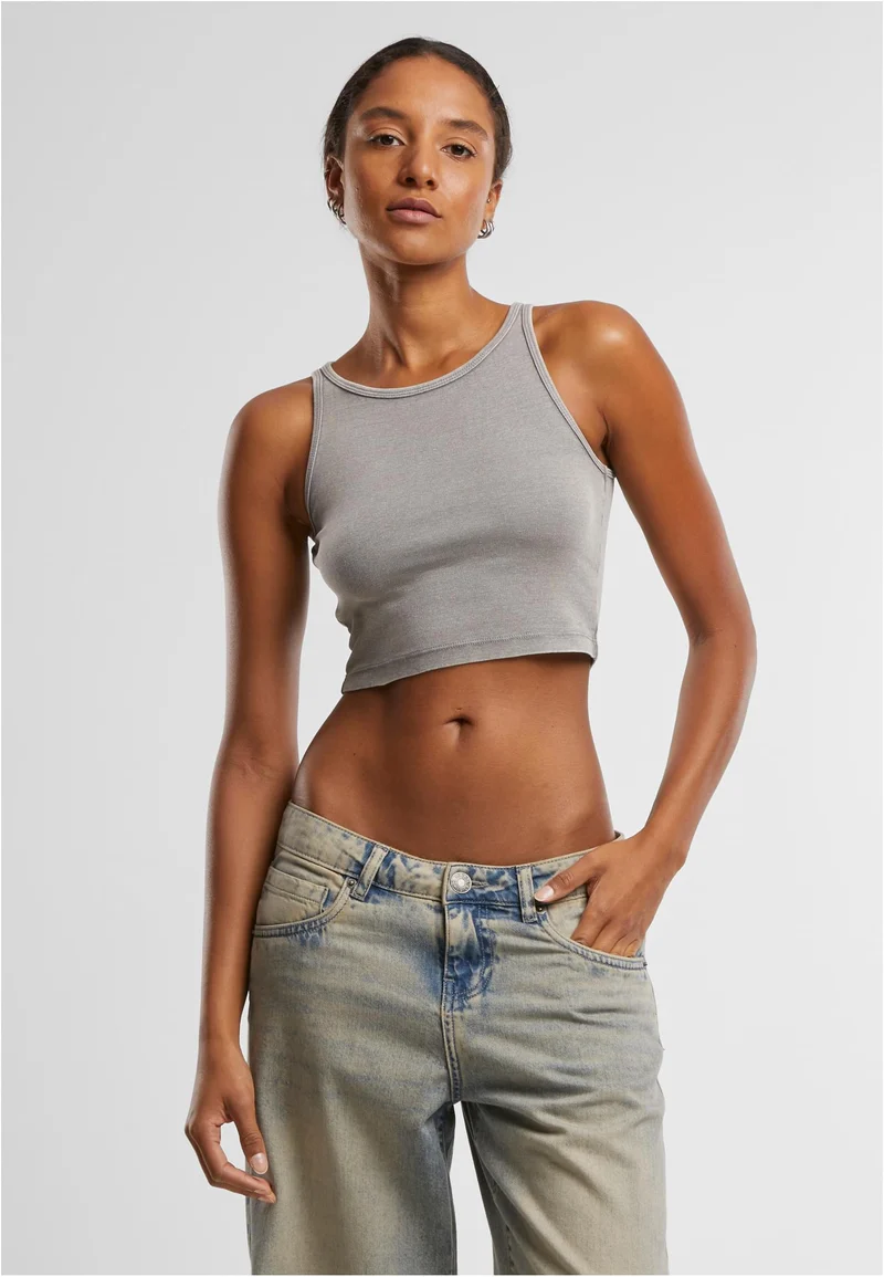 UC Washed Rib Jersey Cropped Top 2 Pack