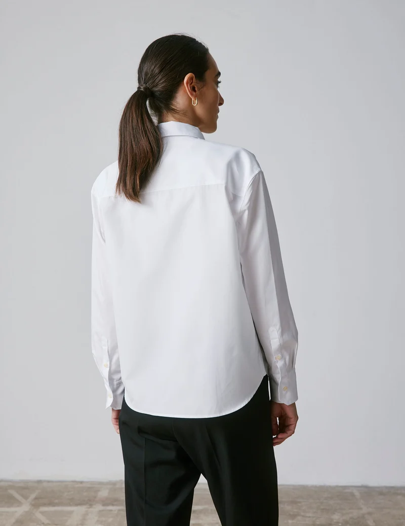 Chemise charlotte blanche