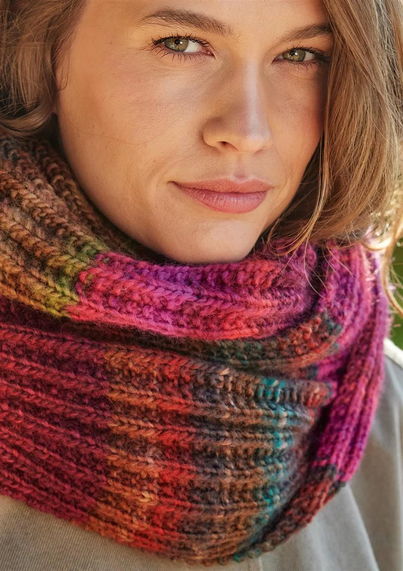 Schal Strickgut