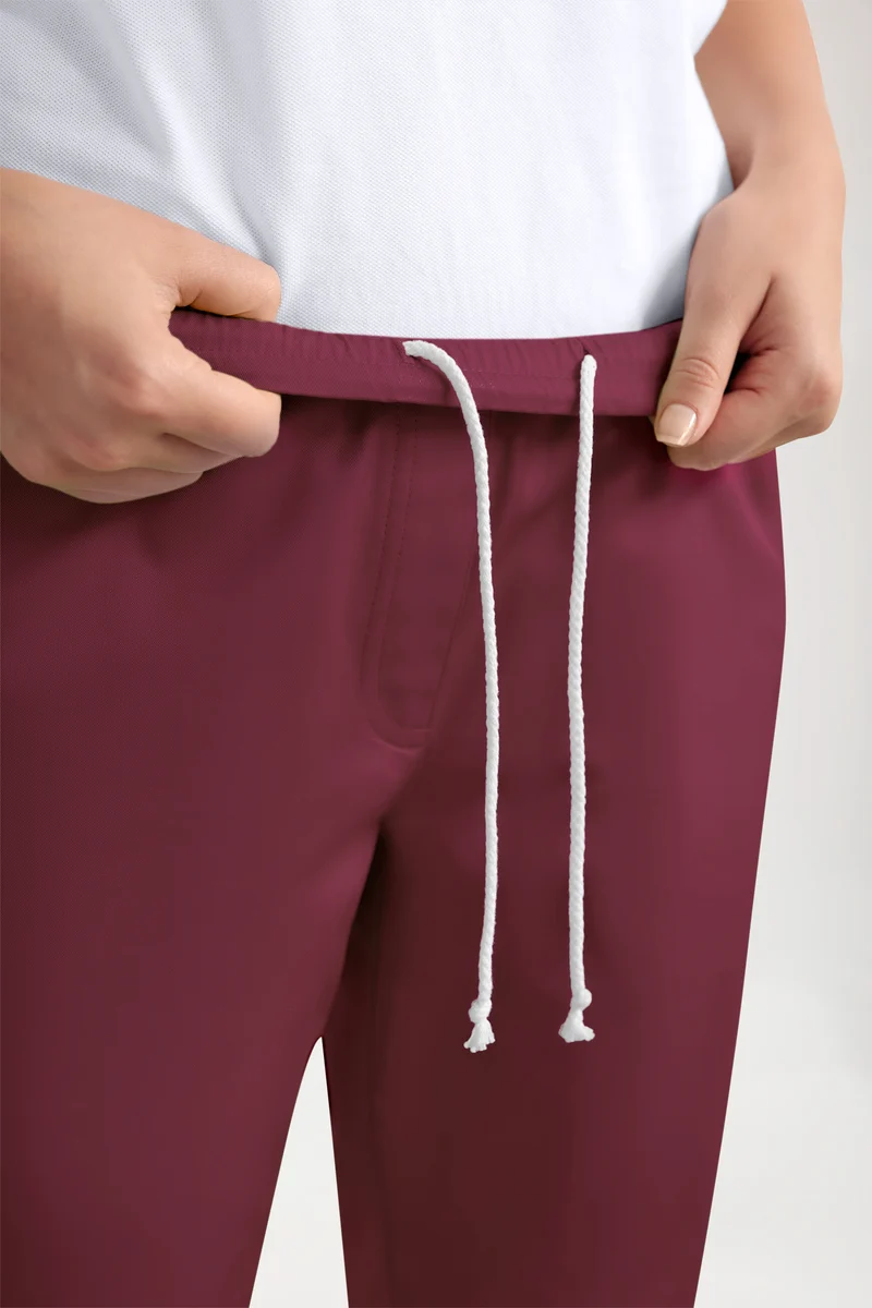 CORE Cargohose Damen - Jogpants Style bordeaux
