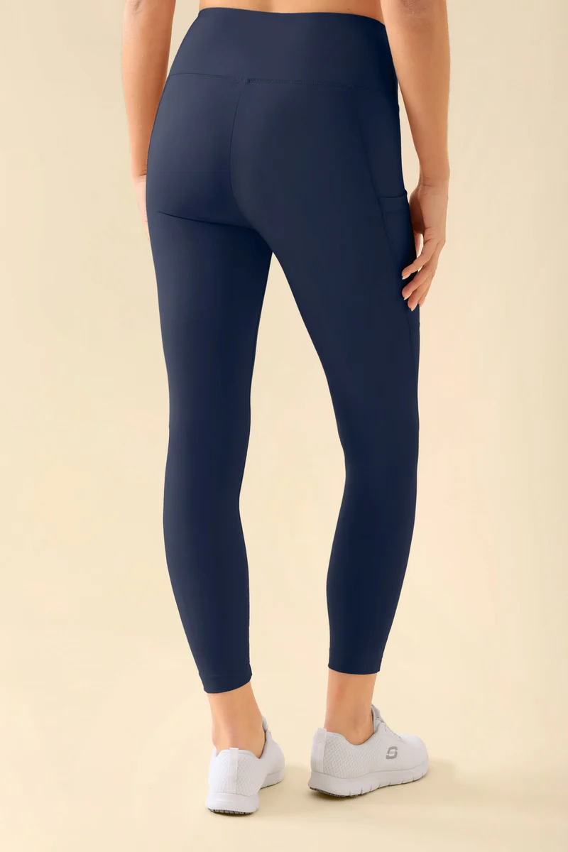 KAERE Leggings Damen - super elastisch navy