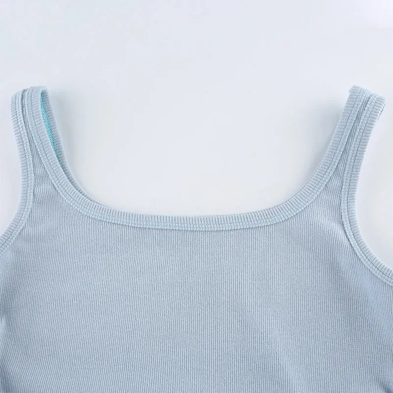 Damen Top Ärmellose Neckholder-Top Tank Top Shirt Trägertop Oberteil Blusen