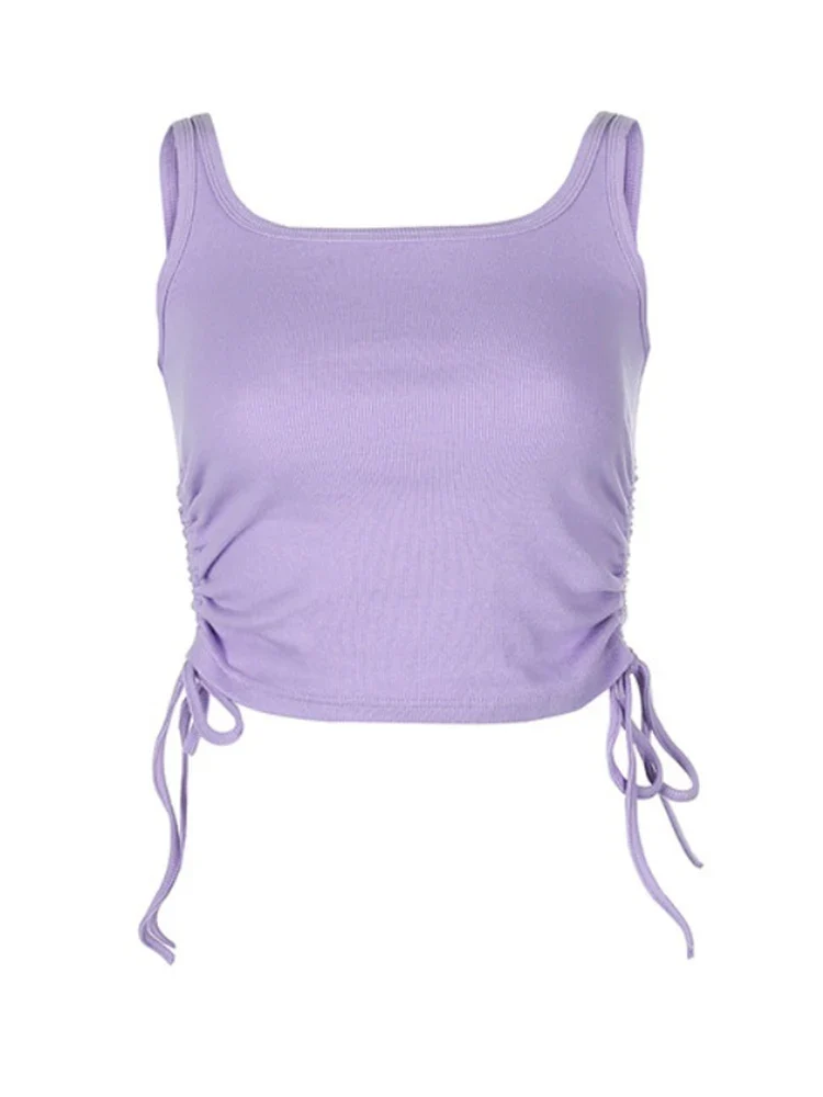 Damen Top Ärmellose Neckholder-Top Tank Top Shirt Trägertop Oberteil Blusen