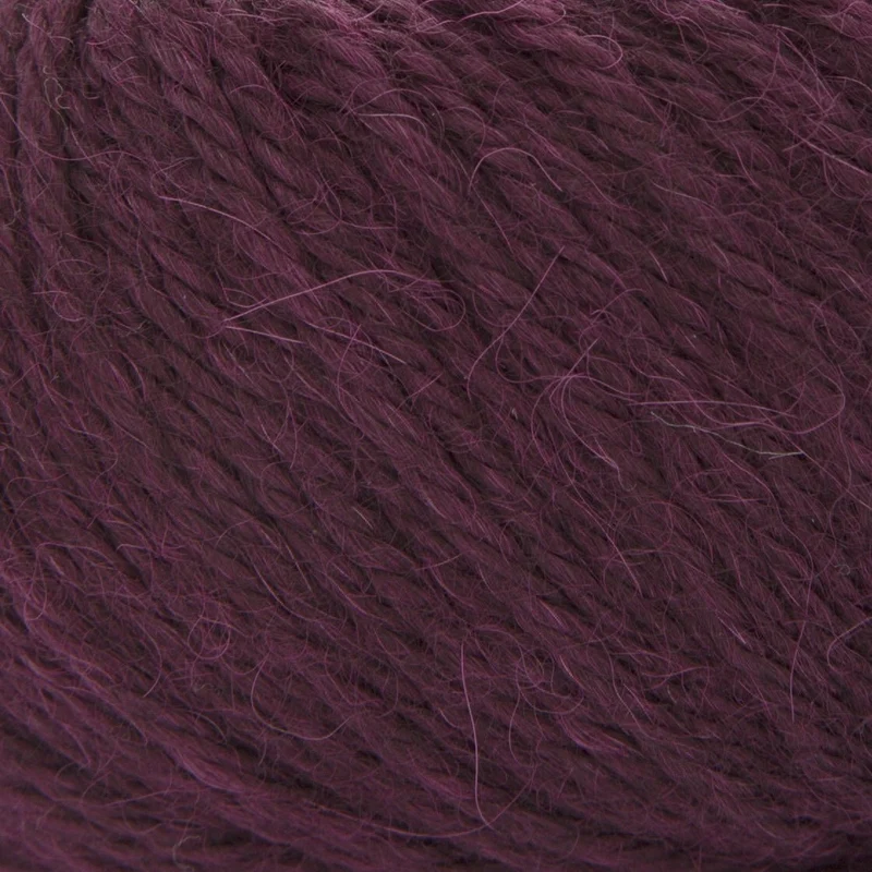 ggh Baby Alpaka Farbe | 100% Baby Alpaka Wolle | 100m/50g | 043 - Aubergine