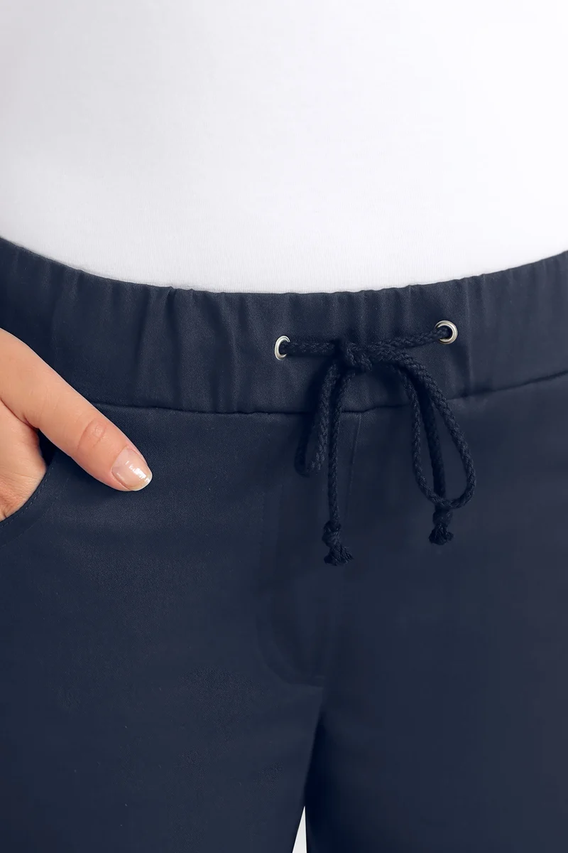 5-Pocket Stretchhose Damen - Jeanslook navy