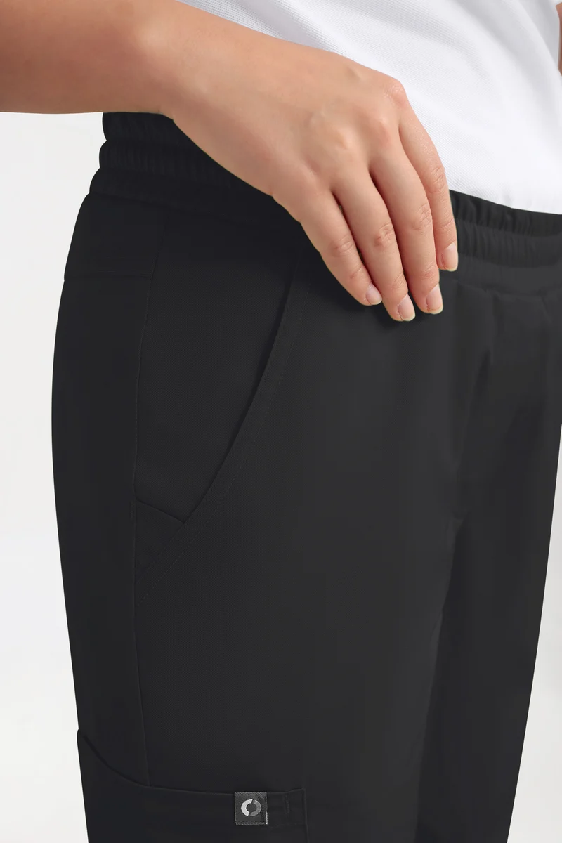 CORE Cargohose Damen - Jogpants Style schwarz
