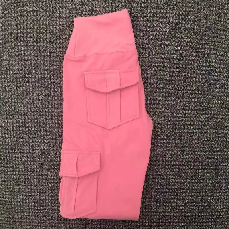 Yoga Leggings Push Up Hohe Taille Sexy Damen Sport Fitness Gym Stretchhose Hose