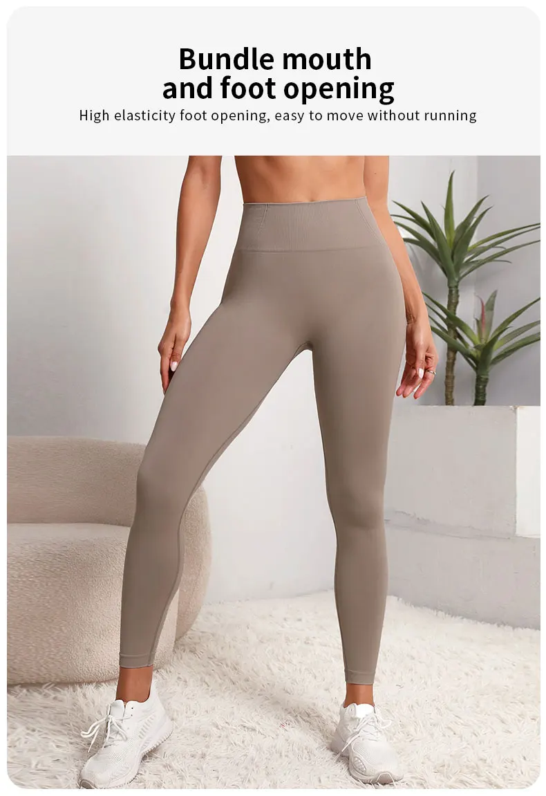 Frauen Nahtlose Hüfte Hose Sport Leggings Push-Up Yoga Gym Fitness Kleidung