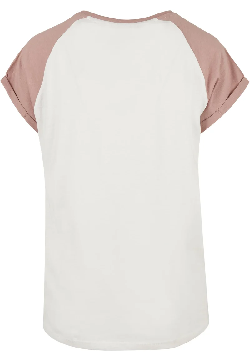 Ladies Contrast Raglan Tee