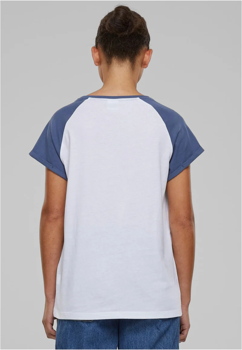 Ladies Contrast Raglan Tee