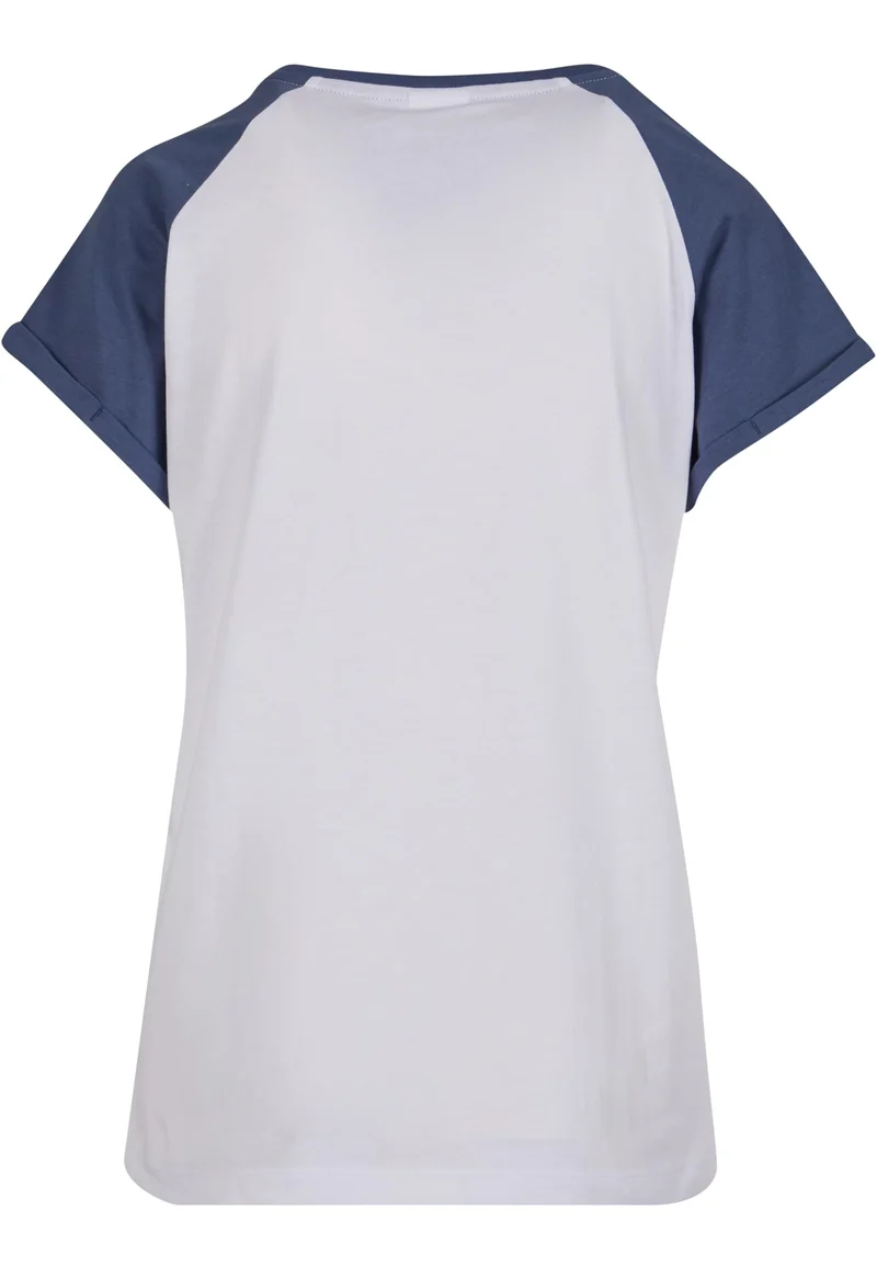 Ladies Contrast Raglan Tee