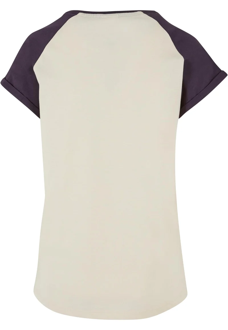 Ladies Contrast Raglan Tee