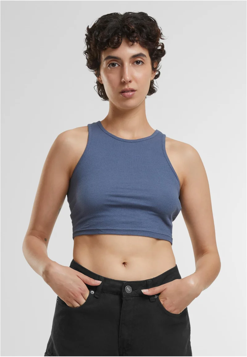 UC Cropped Rib Top