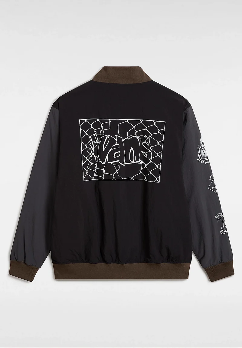 Crazy Eddy Baseball Jacket