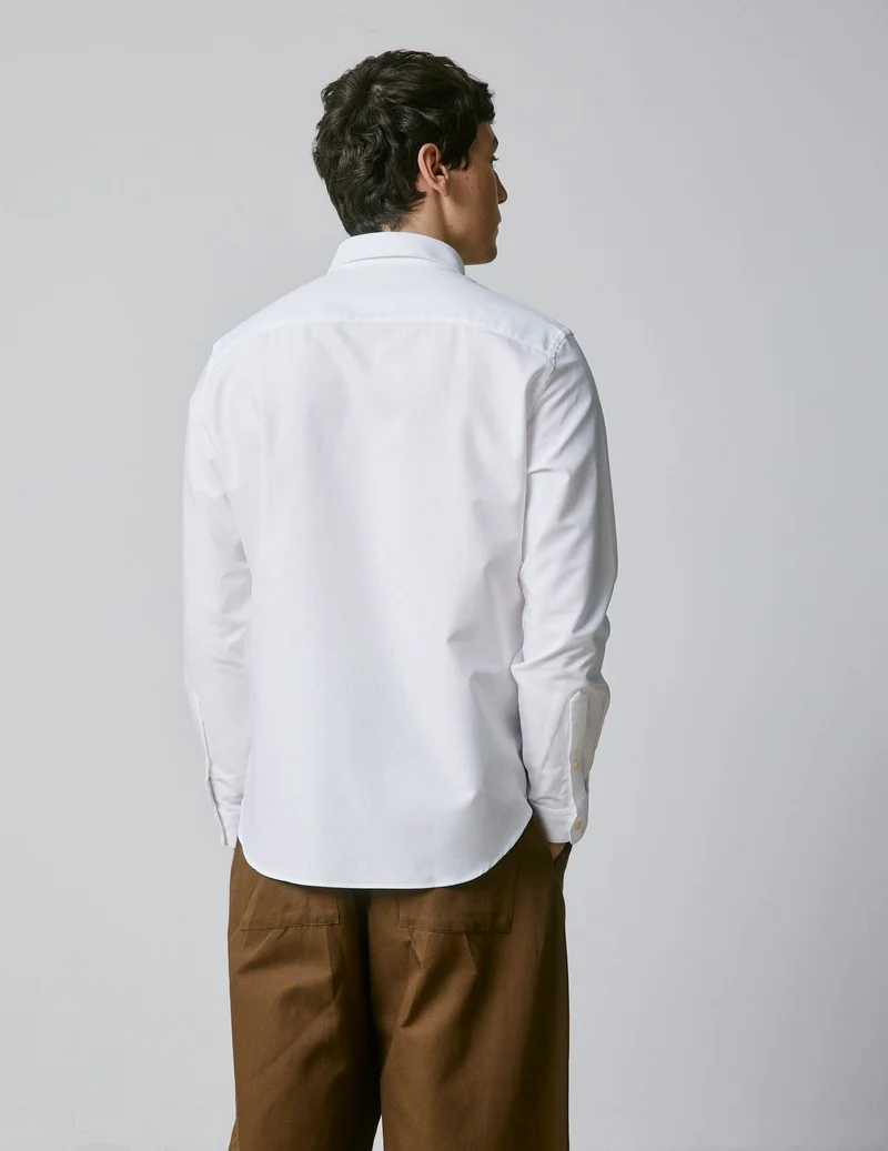 Chemise Semi-ajustée blanche