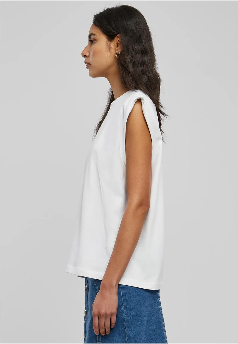 UC Organic Heavy Padded Shoulder Tank Top